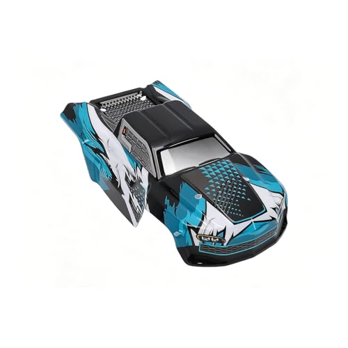LICAEVEY 1/16 RC Car Shell DIY Upgrade Kit Fits SCY16101 SCY16102 SCY16101PRO SCY16102PRO High Speed Body Shell Replacement (Blue) - color: Blue