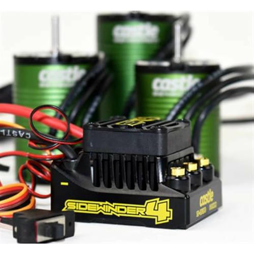 Castle Creations 010016409 SW 4 12.6V 2A BEC WP SENSORLESS ESC W/1412-2100 5mm S