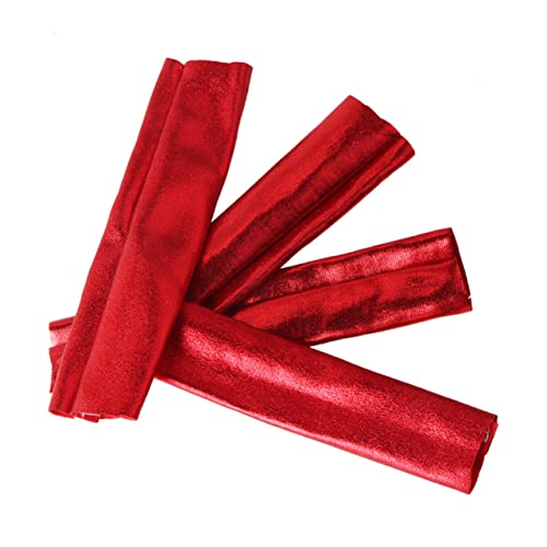 Universal Rc Car Spring Covers Red Abs Material Sturdy Protection Set of 4 for Rc Buggy Truck Easy to Assemble