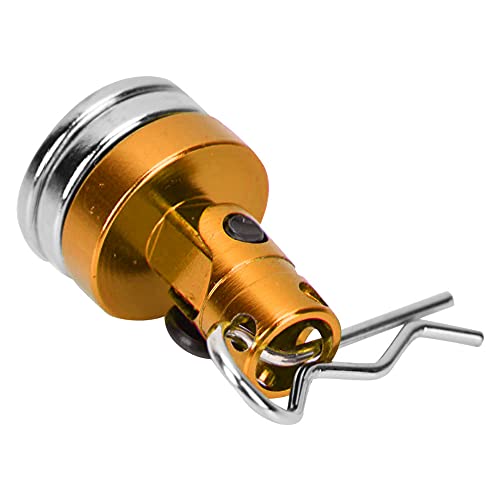 Magnetic Body Mount Kit, Invisible Magnetic Shell Post Mounting Set for SCX10 4W D HSP 1 10 RC Car, Aluminum Alloy Body Post with Slotting Design (Orange) - color: Orange