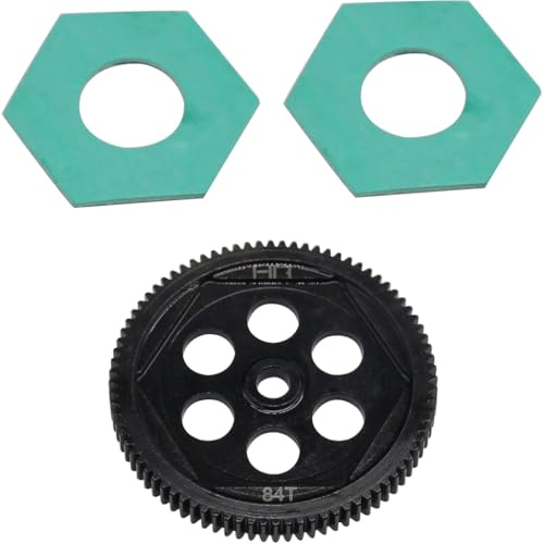 Hot Racing STTX848 Steel Spur Gear & Slipper Pads 48p 84t: 22S