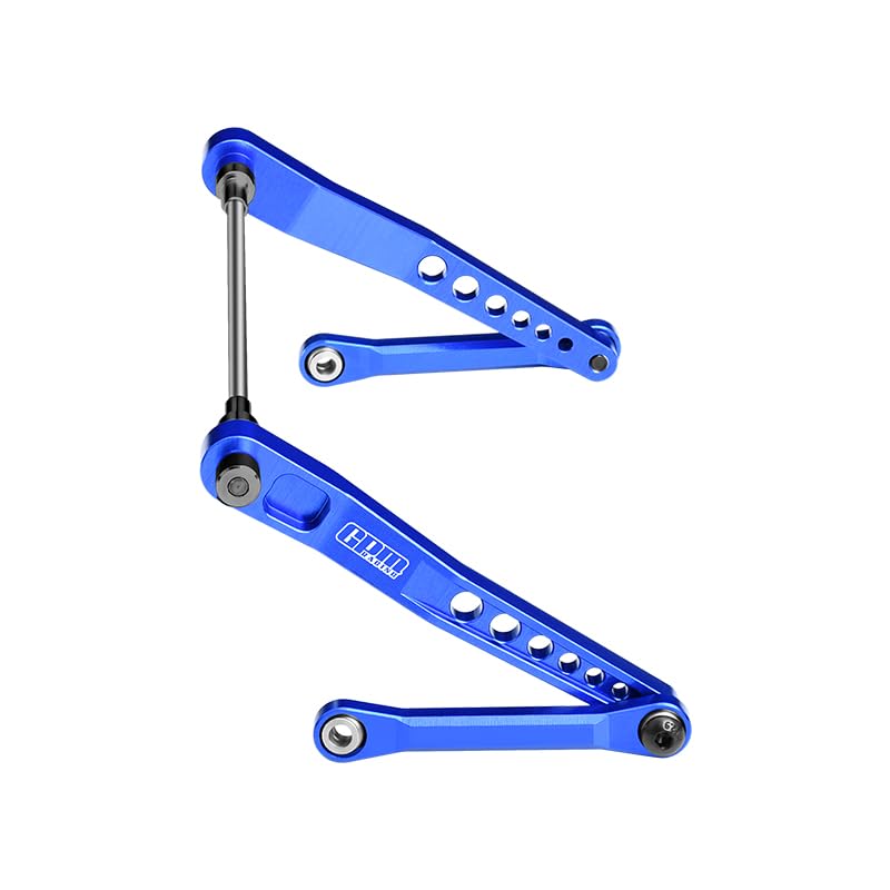 GPM 7075-T6 Alloy Rear Sway Bar Set for Products 1/10 H10 Optic Kit-Vps09027 (Blue) - color: Blue
