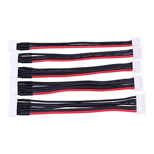 2S/3S/4S/5S/6S Battery Balance Plug Silicone Wire Extension JST XH Wire Balance s Extension Cable for li po Batteries Balance Charging, Balance Plug Extension Wire, Balance Plug Exten
