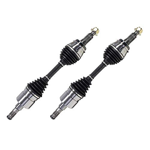 Front CV Axle Shaft Assembly Set Compatible with Hummer H3 2006 2007 2008 2009 2010 H3T 2009 2010 Front Driver Passenger Side 3.5L 3.7L 5.3L L5 V8 AWD 4WD CV Joint Axle Front Left Right Axles - size: NCV10244_NCV10244/Pair