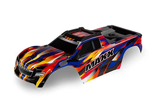 Traxxas 8918P Body, Maxx, Yellow (Painted, Decals Applied): Maxx 352mm Wheelbase