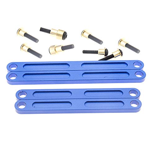 RC Alloy Front&Rear Camber Link Set for Traxxas 1/10 Rustler Stampede Slash 4X4 4WD-Replaces Part 3641