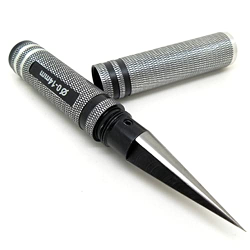 Lurrose Aluminum Alloy RC Model Hole Opener Reamer 0-14mm for DIY Projects and Repairs Versatile Drilling Tool
