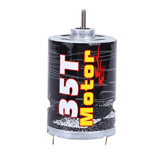 540 Brushed Motor Spare Part Accessory for 1/10 RC Car Boat Model, High - Purity Copper Windings with Super Large Bearing, Precisely Balanced Rotor for Stable Performance (M540-35T) - size: M540-35T
