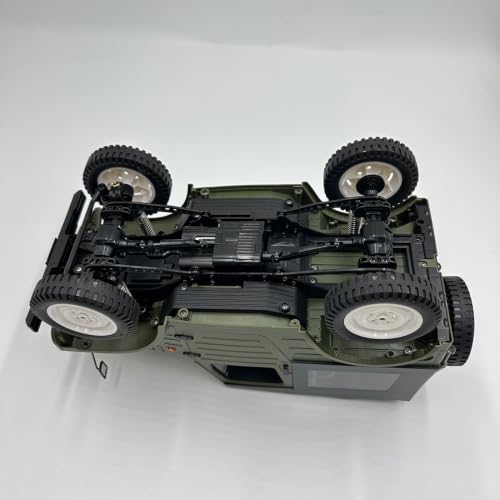 1/10 4WD RC Crawler 2.4GHz Off Road Truck with LED Lights & Two-Speed