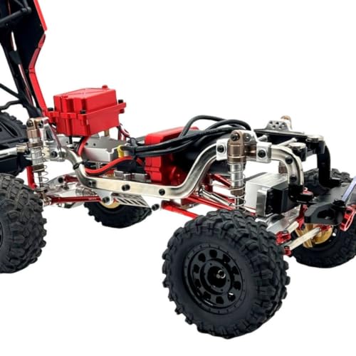 Yiju Industrial Vehicle Rc Chassis Rails Metal Frame Rails Pair Stainless Steel Long Bent Profile with Pre Drilled Holes Suitable for Custom rebuilds Repairs Trail Upgrades
