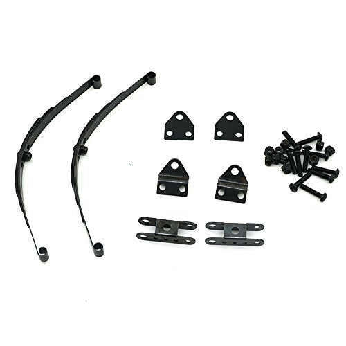 Black 1 Set Leaf Springs Set HighLift Chassis for D90 1/10 RC Crawler Car Upgrade Parts