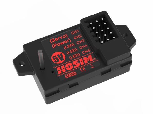 Hosim Receiver for 1:8 X27 X25 RC Car Parts F28-JS01 1/8 Scale High Speed RC Car Truck Crawler Buggy Accessory Replacement