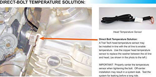 Trail Tech 7500-3010 Vapor/Vector/Striker 10mm Cylinder Head Temperature Sensor