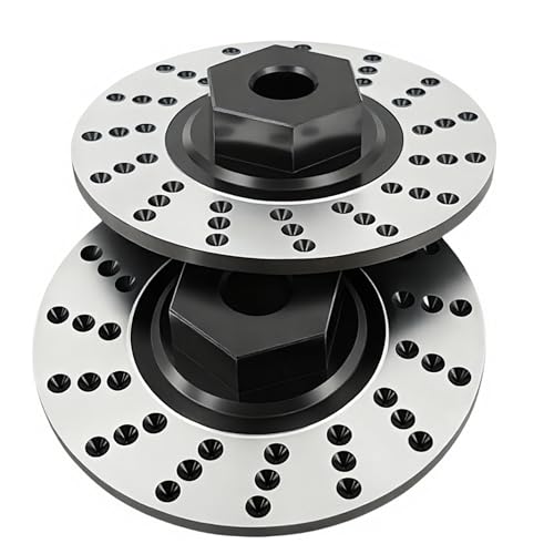 4PCS Aluminum Brake Disc Caliper Set for 1/10 4-Tec Ford Mustang RWD RC Car | On-Road Drift,8367 8356,Scale Detail,CNC Machined,High Strength,Precision Fit,Wear Resistant,Durable,RC Upgrade Parts