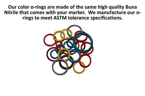 Captain O-Ring 3X Color Coded Oring Rebuild Kit for Smart Parts Shocker RSX
