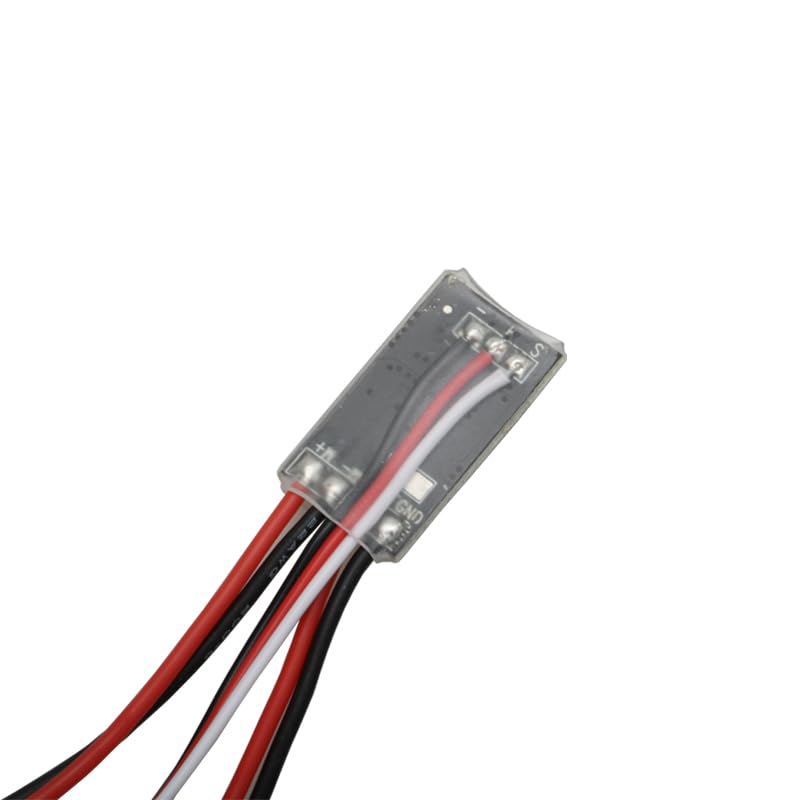 10A Brushed ESC 1-3S Two Way Motor Speed Controller with Brake/Without Brake 1A BEC for RC Vehicle Car Boat Model(Two Way w Brake) - color: Two Way W Brake