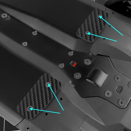 1/7 Rc Car Skid Plate Chassis Carbon Fiber for 1/7 ARRMA Felony 6S BLX Infraction 6S BLX V2 Upgrade Part