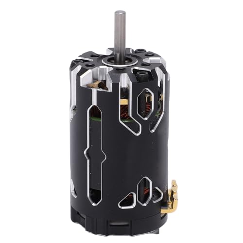 2500KV Sensored Brushless Motor Lightweight Aluminum 17.5T High Efficiency Output for 1/12 1/14 Scale RC Car