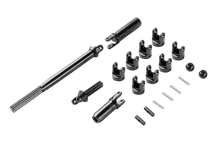 FMS 1/18 Rc Car Parts RC Crawler RC Trucks Parts Replacement Accessory for 1/18 K10: Transmission Shaft Full Set