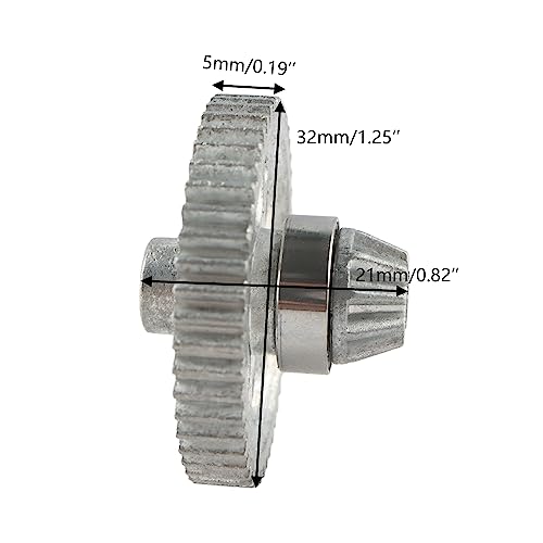 RC CAR 16401 Metal Drive Shaft Gear Accessories Spare Parts for H16BM JC16EP H16P H16E H16 16208 16209 16210 16207 HP161S H17 H16GT H16DR 1:16 Brushless RC Monster Trucks Vehicle - color: Drive Shaft Gear 16401
