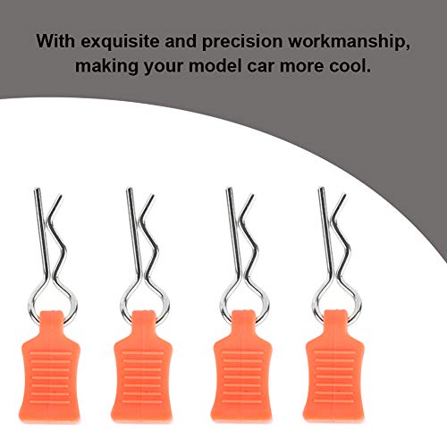 YOUTHINK RC Body Clips, Universal Anti Lost Body Shell Clip with Pull Tabs for 1/8 1/10 1/12 RC Car