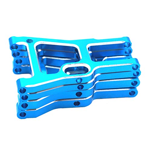 4PCS Vgoohobby Aluminum Alloy Rear Suspensiom Arm 102021 (02007) Swing Arm Compatible with HSP 94101 94102 94103 94123 Redcat Lightning EP Drift 1/10 RC Car
