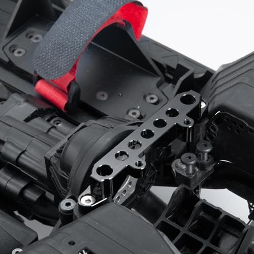 Aluminum Front Body Shell Mount Stand for 1/10 Axial SCX10 III AXI03007 RC Crawler Car Upgrades Parts Accessories, Front Shock Tower Braces Body Post Mounts (Black) (Front Body Shell Stand) - color: Front Body Shell Stand