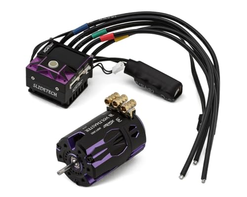 furitek SlideVolt Combo Royal Used for RC 1/10 Drift - Remote Control Car, RC Drift Car 1/10 Sensored Upgrade Electronics with ESC & Motor (Midnight (FUR-2656)) - color: Midnight (FUR-2656)