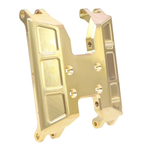 Brass Chassis Gearbox Skid Plate Transmission Mount for Axial 1/18 Axial Capra UTB18 RTR Car RC Crawler Upgrade Parts