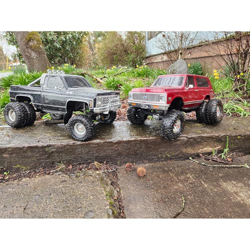 MORLORDY RC Dually Wheel Conversion Kit for 1/10 TRX6 Hauler G63 SCX10 TRX4 | Aluminum Single Wheel to Dual Wheel Conversion Kit for Most 1/10 RC Crawler Car Truck and Hauler