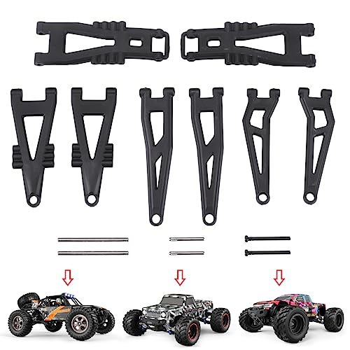 HAIBOXING RC Car Spare Parts Rear Upper/Lower Suspension Arms(Full Set) with Front&Rear Upper and Lower Suspension Arm Hinge Pins Apply to 903 & 903A & 905(90113)