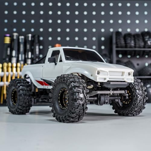 INJORA IR60 Pickup Hard Body Shell for TRX4M Defender Bronco (Pearl White) - color: Pearl White
