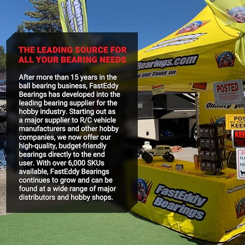 FastEddy Bearings Compatible with Serpent Cobra 811 Buggy-e Sport Sealed Bearing Kit