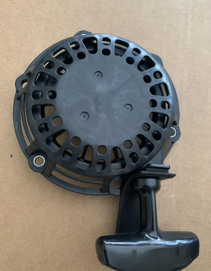 Recoil Starter Assembly Replacement Compatible with 100075051-0001, Smooth Pull Start for Portable Generator Use