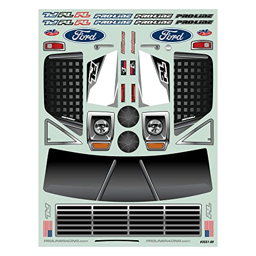 Pro-Line Racing Pre-Cut 1967 Ford F-100 Clear Body for SC PRO355117 Car/Truck Bodies Wings & Decals