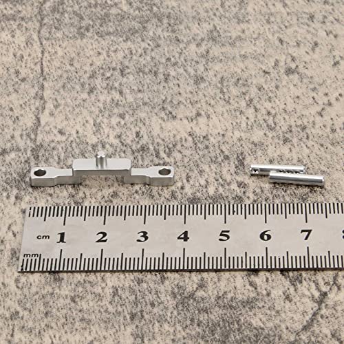 RCAWD SCX24 Body Post Front Upgrades for Axial, Body Mount Aluminum Parts for AXI00002 Silver - color: Silver