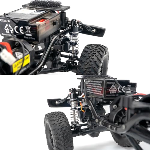1/24th Aluminum RC Car Shocks 33mm Extended Absorber Damper for All AXIAL SCX24 AXI90081 Deadbolt C10 JLU Gladiator Bronco - size: 33mm