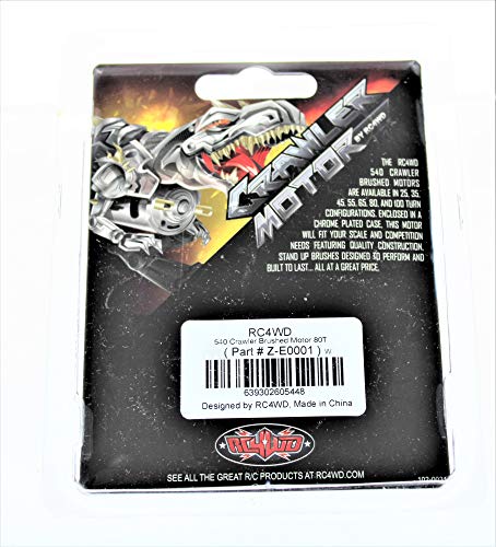 RC4WD Z-E0001 540 Crawler Brushed Motor 80T
