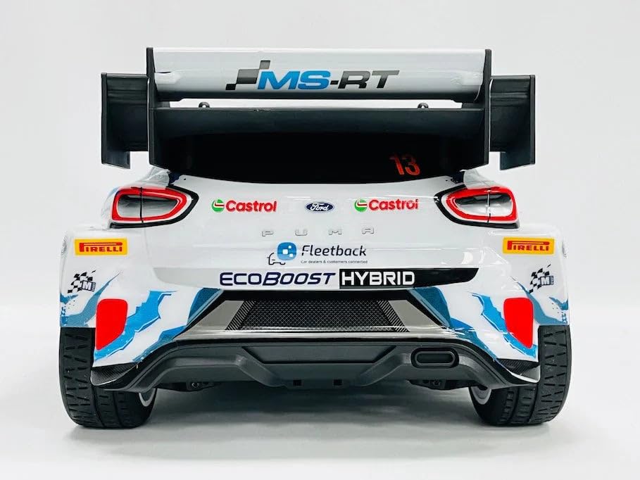 CEN Racing 2024 M-Sport Puma Rally 1 RTR with Brushless Motor, Sensorless Water-Proof ESC - Remote Control Car, RC Racing Car, RC Rally 1/8 Scale On Road Full 4WD Without Battery for Adults