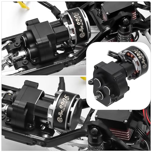 2205 2200KV Brushless Outrunner Motor with Mount and 30A Brushless ESC Electric Speed Controller for TRX4M 1/18 Remote Control Crawler Upgrade - size: Motor & ESC