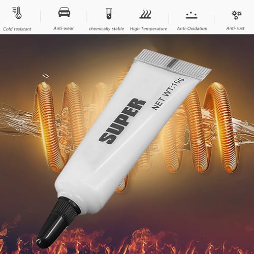 3D Printer Gear Grease – Reduces Noise & Enhances Performance for Creality Ender-3 S1/CR-10, Ender 3, Prusa MK4, Linear Rail Kits, CNC Machines, Electric Motors & Keyboards (3)