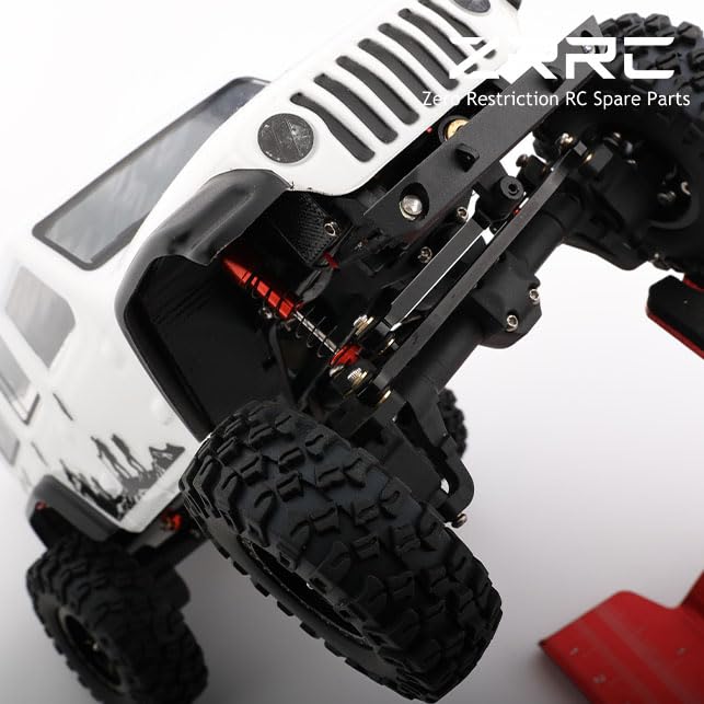 Aluminum Steering Links for SCX24 -High-Tightening Linkage Tie Rod Set for Axial SCX24 Gladiator Deadbolt C10 AXI90081 1/24 RC Crawler Upgrades