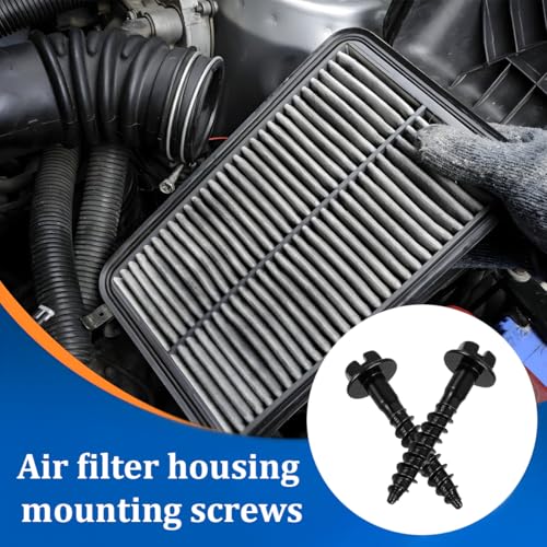 5PCS Car Air Box Screws, Vehicle Air Filter Fixing Retaining Bolts Parts, Automotive Engine Housing Fasteners Repair Screw Accessories, Compatible with Denali Compass Patriot