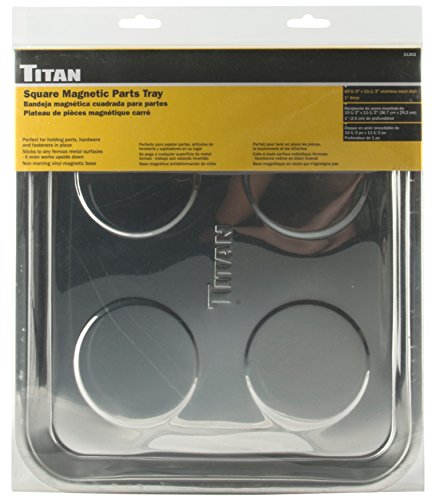 Titan 21262 Magnetic Parts Tray (10.5 x 11.5)