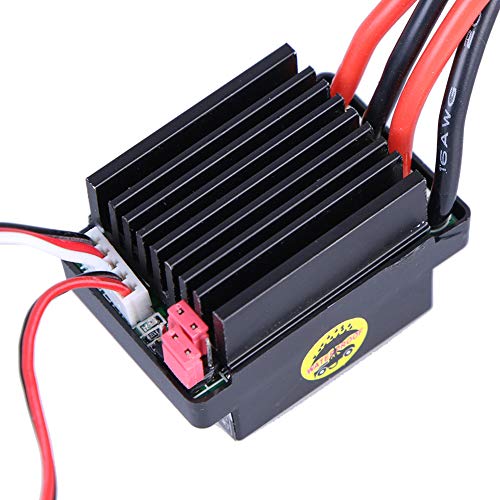 LIPOVOLT® High Voltage Waterproof 320A Brushed ESC Speed Controller for RC Car Boat Motor