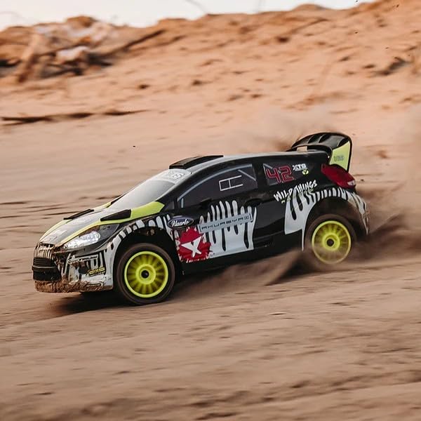 Helidirect Rlaarlo 1/10 Brushless RTR 4WD RC Rally Car - Remote Control Car RC Cars for Adults (Metal) - color: Metal