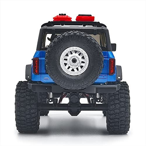 Metal Front & Rear Bumper with Lights, Rear | For 1/24 Axial SCX24 AXI00006 Bronco, RC Crawler Car - color: rear