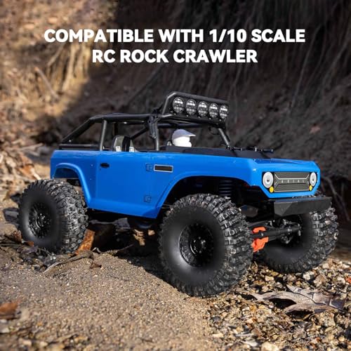 1/10 RC Crawler Tires 2.2inch for Traxxas TRX-4 Axial SCX10 RR10 Wraith 1/10 RC Rock Crawler (4PCS)