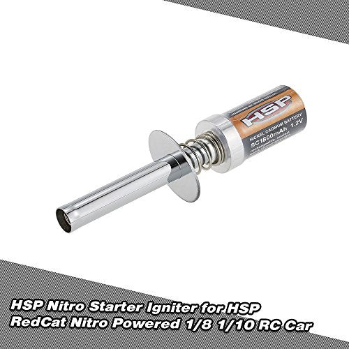 GoolRC Nitro Starter Kit Glow Plug Igniter for RedCat Nitro Powered 1/8 1/10 RC Car