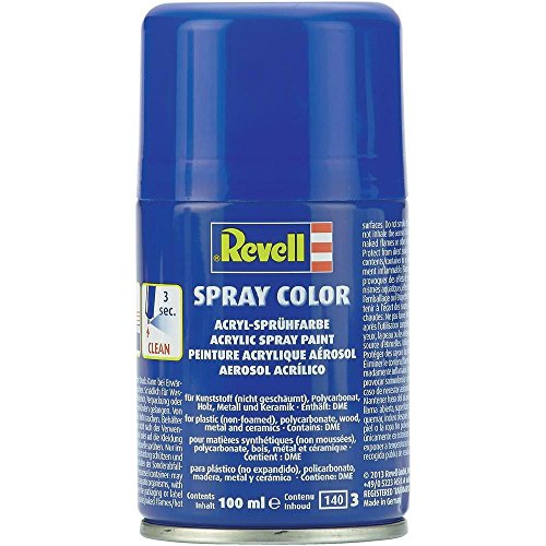 Revell Spray Color Acrylic Paint (Steel Metallic Finish)